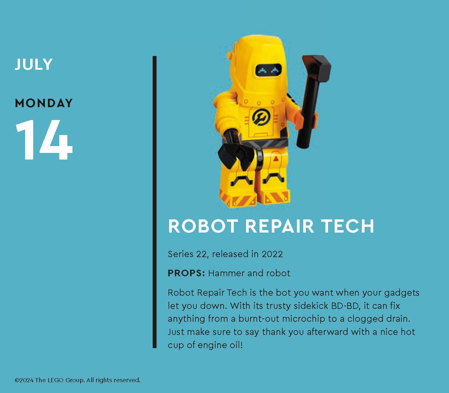image:imageLEGO Fun Every Day 2025 Daily Calendar