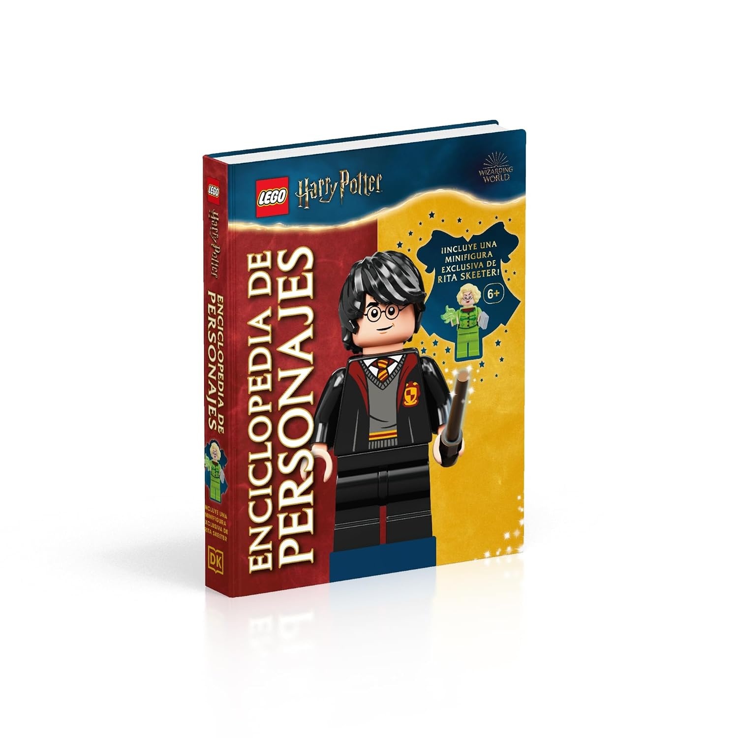 image:imageLEGO Harry Potter Enciclopedia de personajes Character Encyclopedia Con una minifigura exclusiva de LEGO Harry Potter Spanish Edition