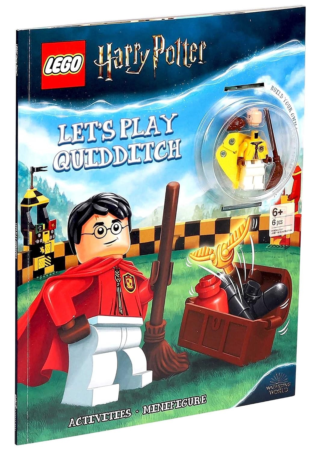 image:imageLEGO Harry Potter Lets Play Quidditch Activity Book with Minifigure