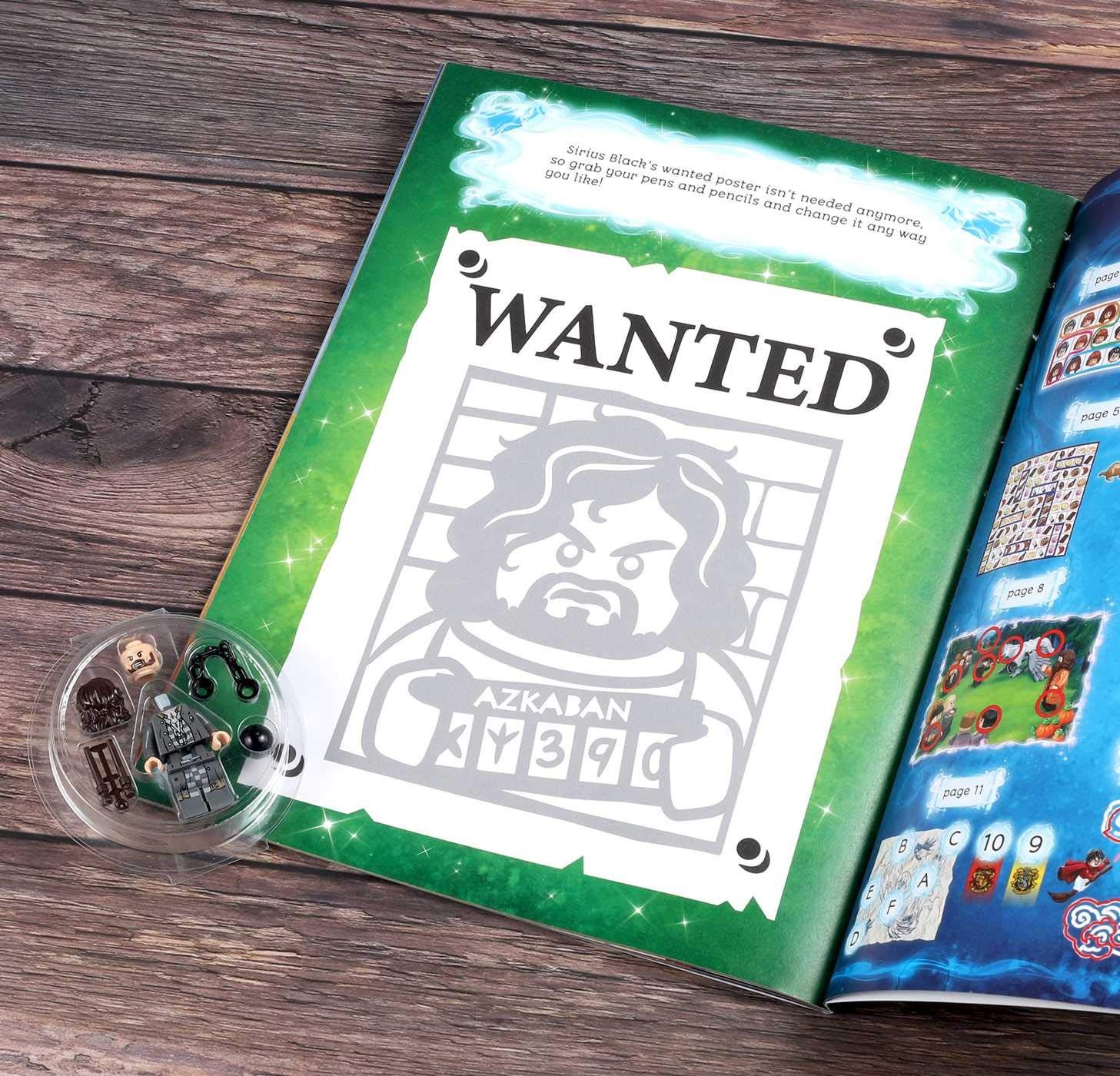 image:imageLEGO Harry Potter Magical Adventures at Hogwarts Activity Book with Minifigure
