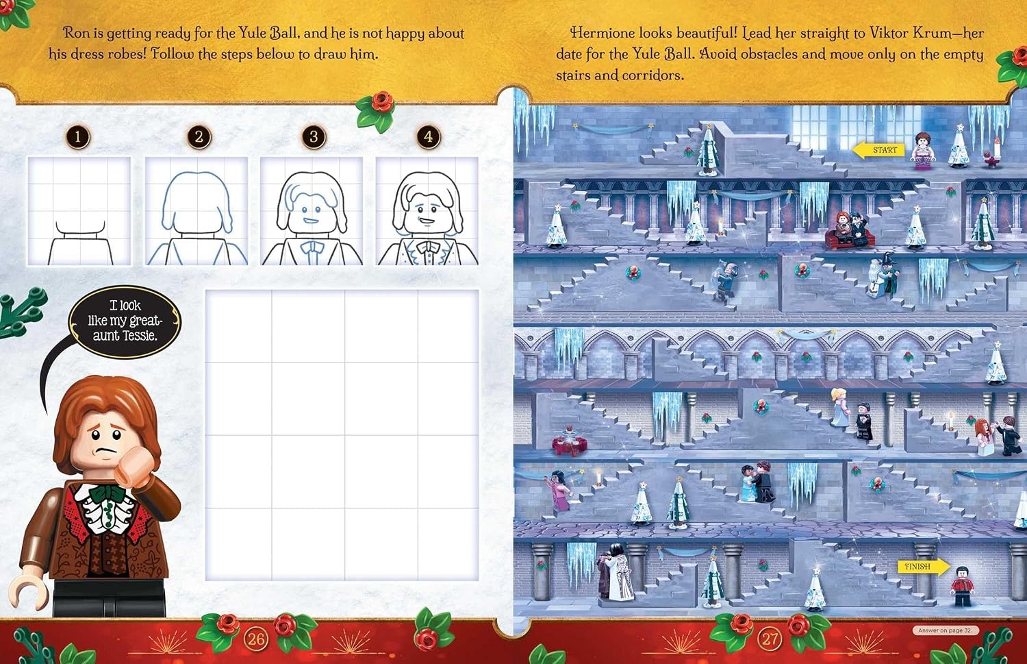 image:imageLEGO Harry Potter Magical Christmas Activity Book with Minifigure