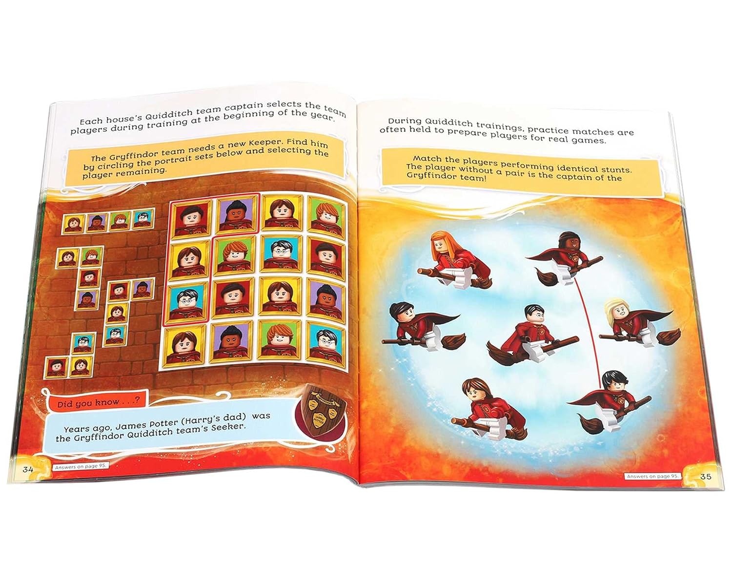 image:imageLEGO Harry Potter School of Magic Activity Book with Minifigure