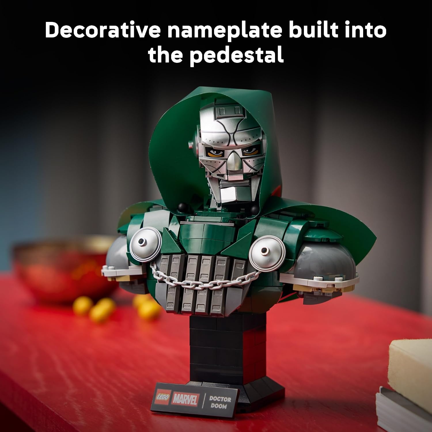 image:imageLEGO Marvel Doctor Doom Bust 76345