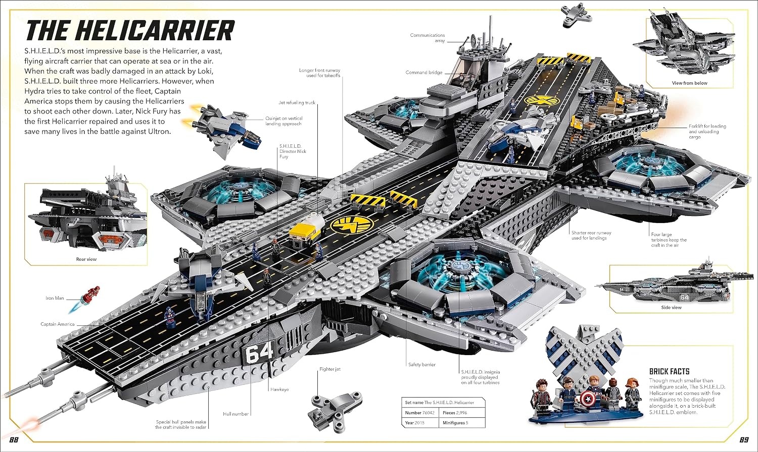 image:imageLEGO Marvel Visual Dictionary Library Edition Without Minifigure
