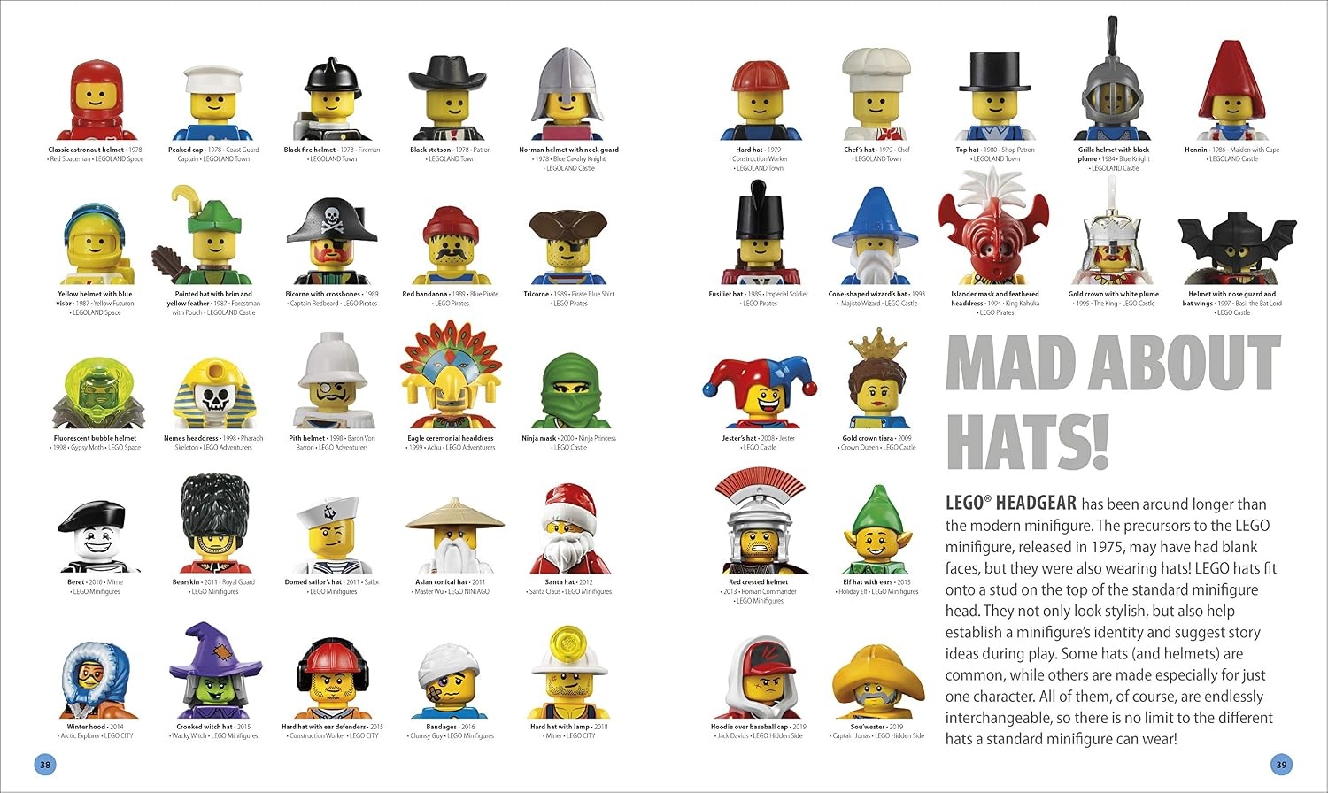 image:imageLEGO Minifigure A Visual History New Edition With LEGO Spaceman Minifigure