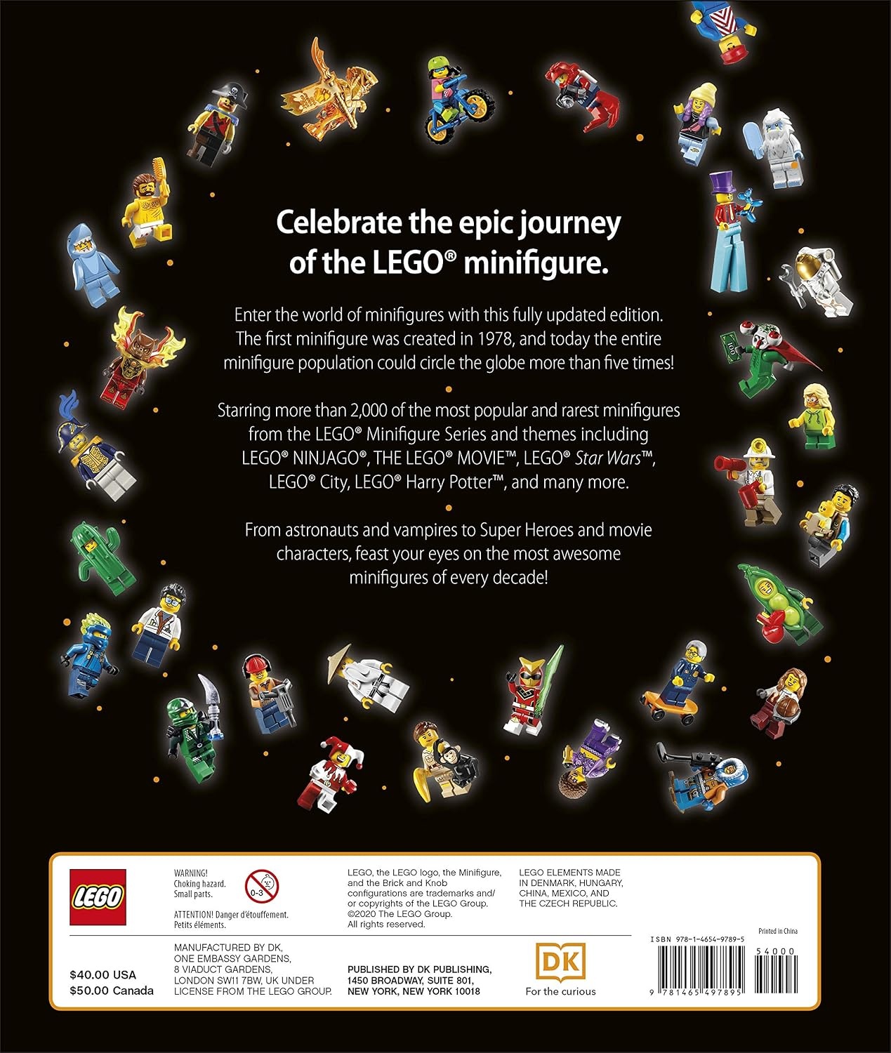 image:imageLEGO Minifigure A Visual History New Edition With LEGO Spaceman Minifigure