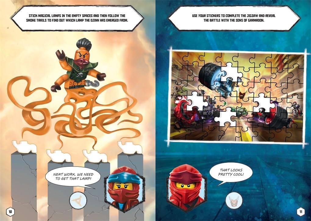 image:imageLEGO NINJAGO 800 Stickers LEGO 800 Stickers