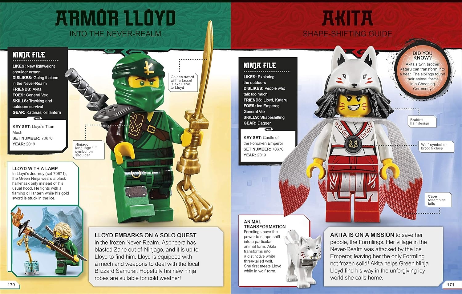 image:imageLEGO NINJAGO Character Encyclopedia New Edition With Green Ninja ZX LEGO Minifigure