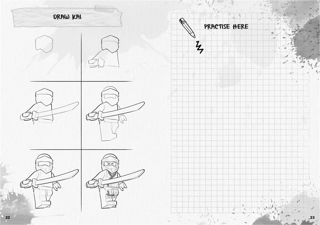 image:imageLEGO NINJAGO How to Draw a Ninja in Six Simple Steps