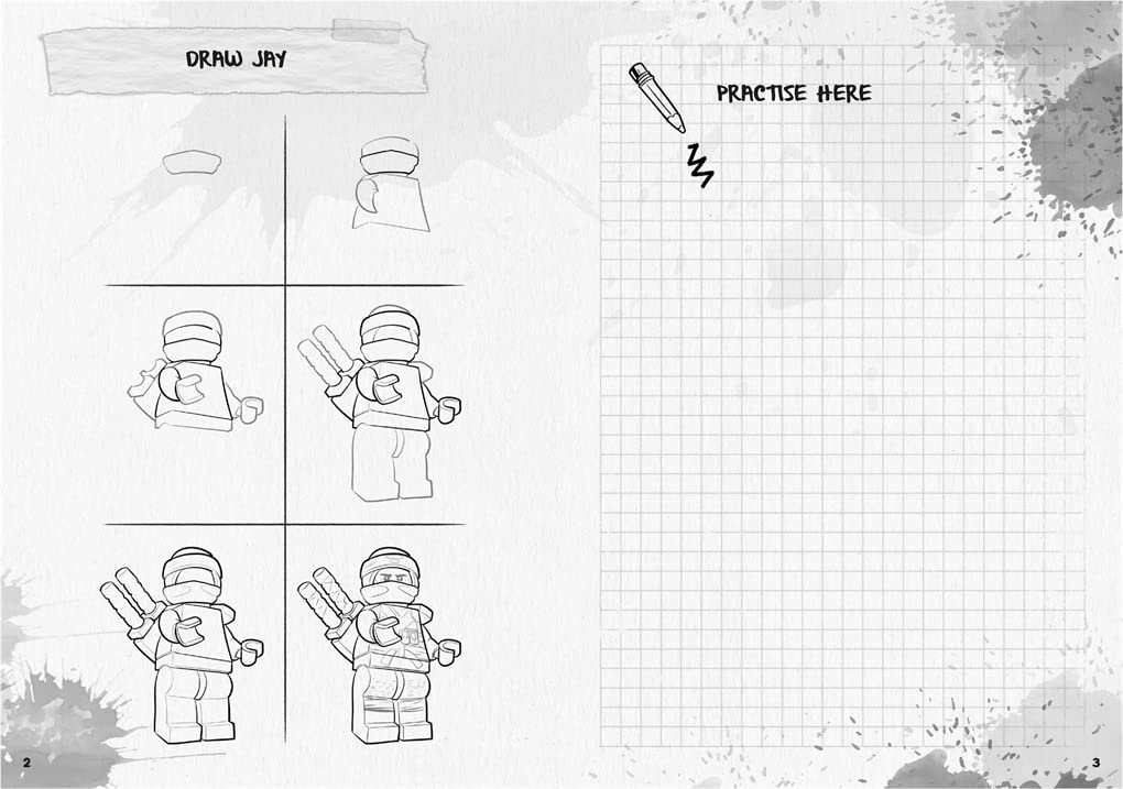 image:imageLEGO NINJAGO How to Draw a Ninja in Six Simple Steps
