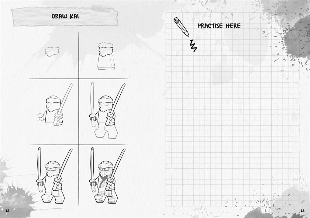 image:imageLEGO NINJAGO How to Draw a Ninja in Six Simple Steps