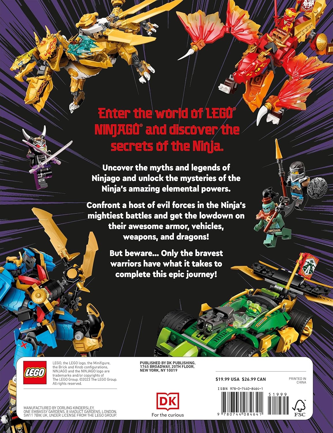 image:imageLEGO Ninjago Secret World of the Ninja Library Edition Without Minifigure