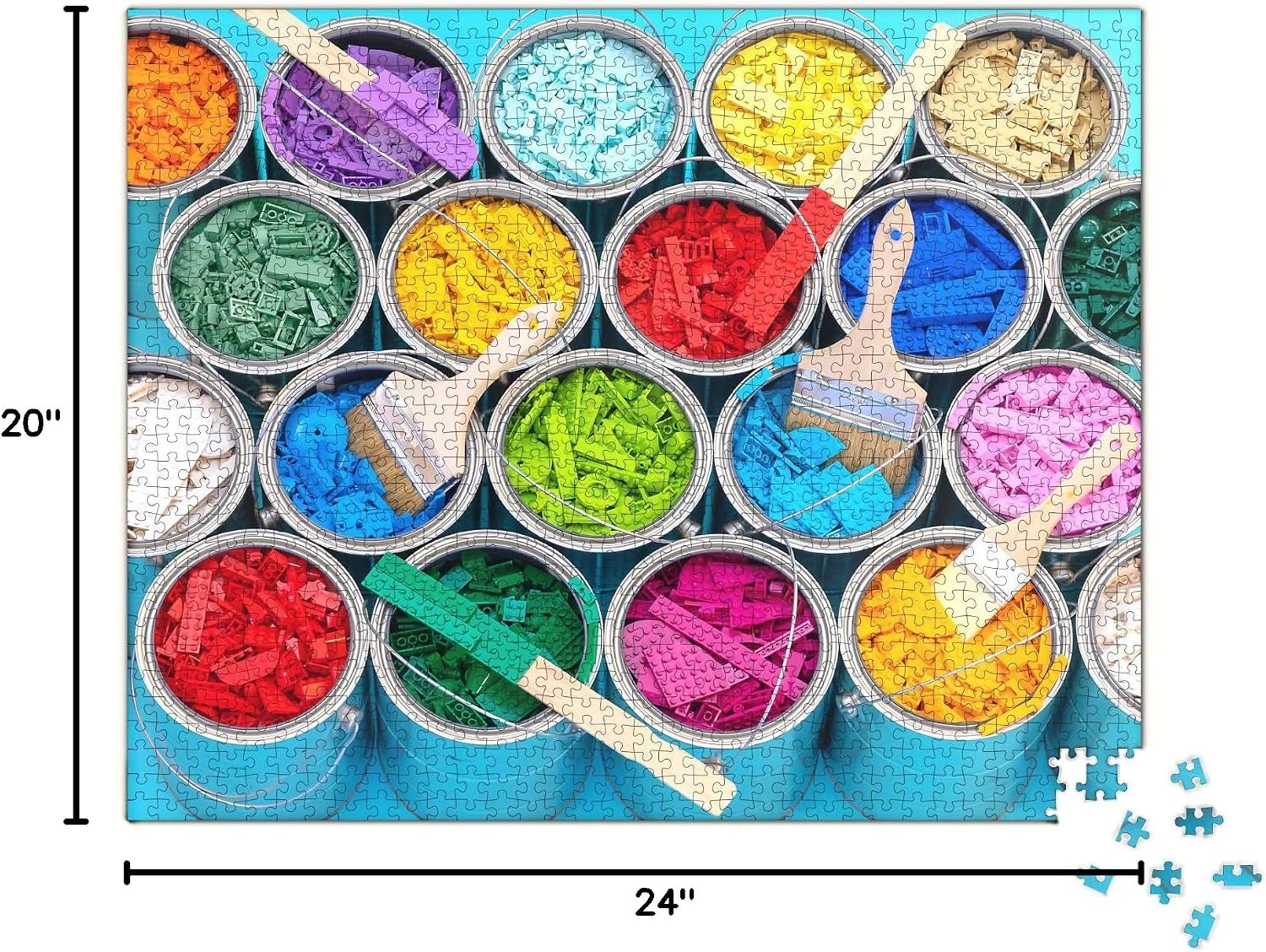 image:imageLEGO Paint Party 1000 Piece Puzzle