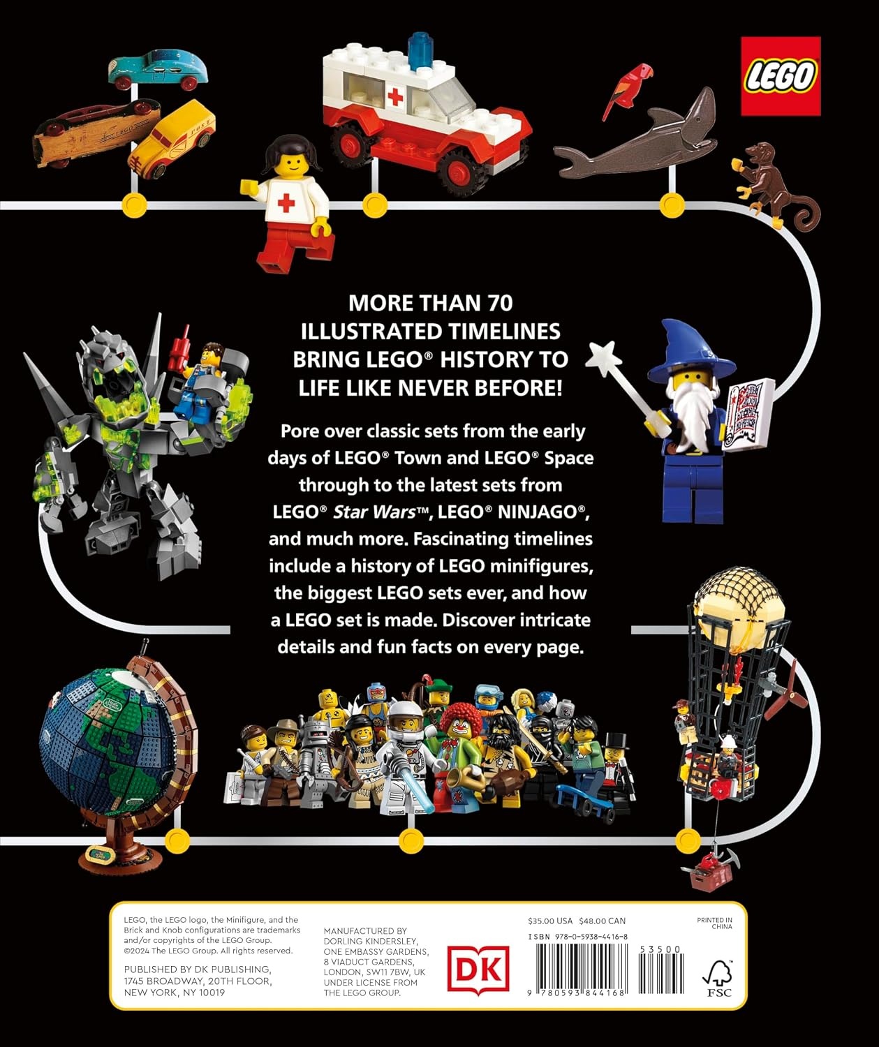 image:imageLEGO Timelines A Visual Journey Through Ten Decades of LEGO History