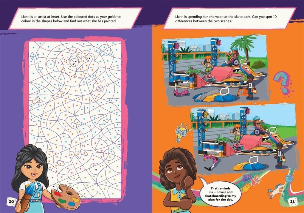 image:imageMichael OMara Books Lego R Friends Make New Friends with Aliya MiniDoll and Aira Puppy