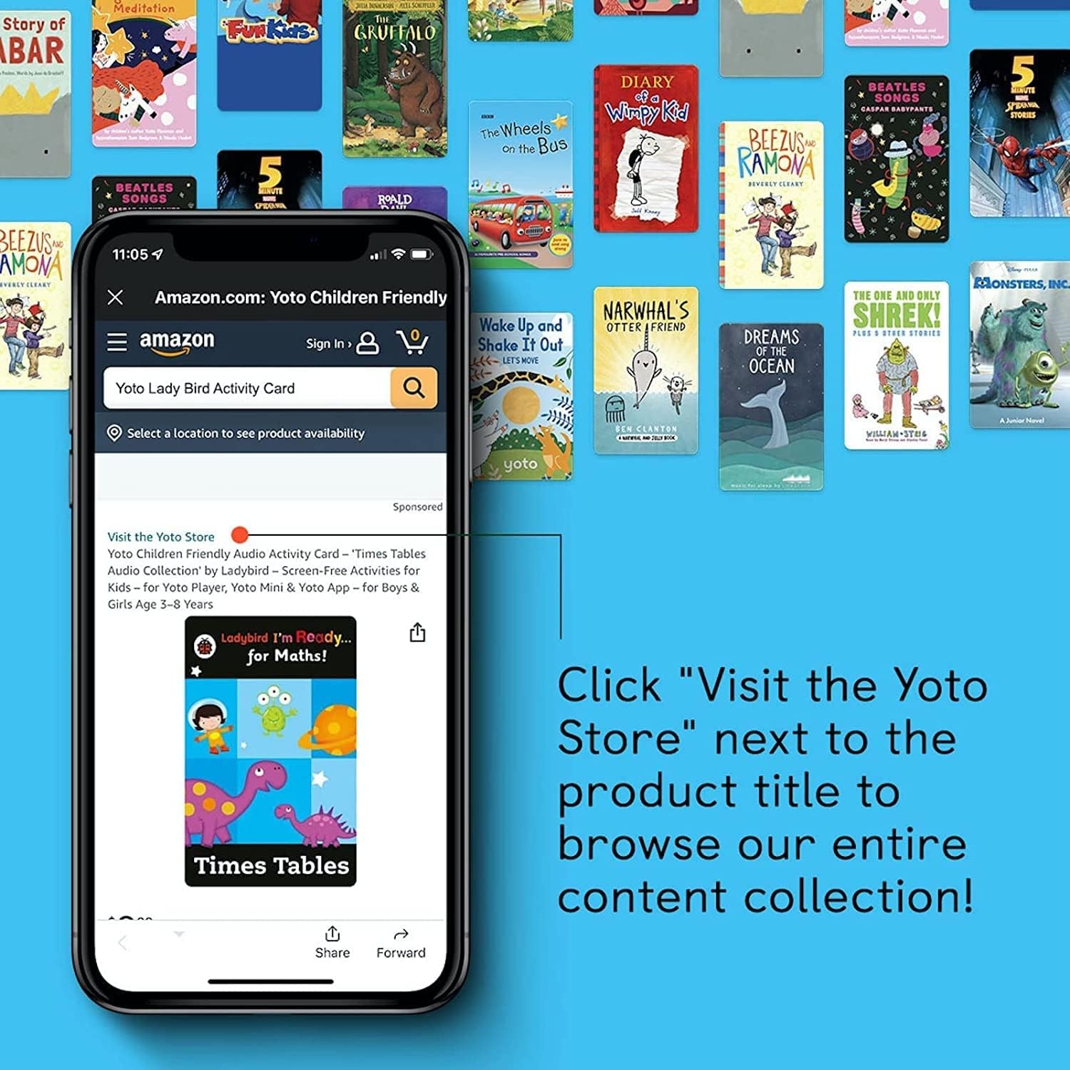 image:imageYOTO Yoto DUPLO 123 Play with Me Audiobook Collection for Kids for Yoto Player Yoto Mini amp Yoto App Includes Seven