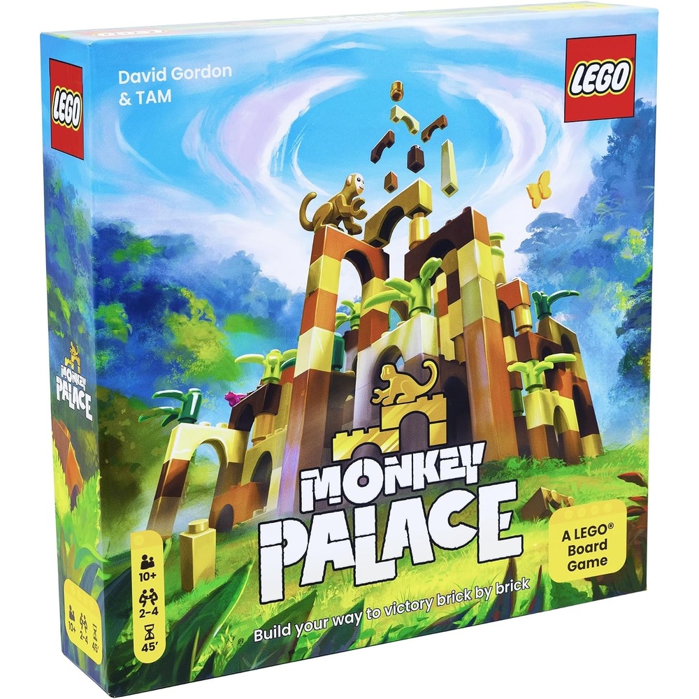 image:imageAsmodee Monkey Palace Brick Building Strategy Game 24 Players