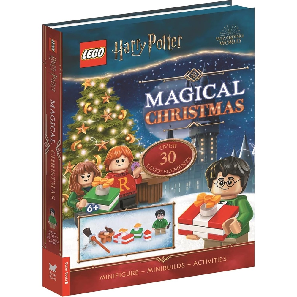 image:imageBuster Books LEGO Harry Potter Magical Christmas with Harry Potter minifigure and festive minibuilds