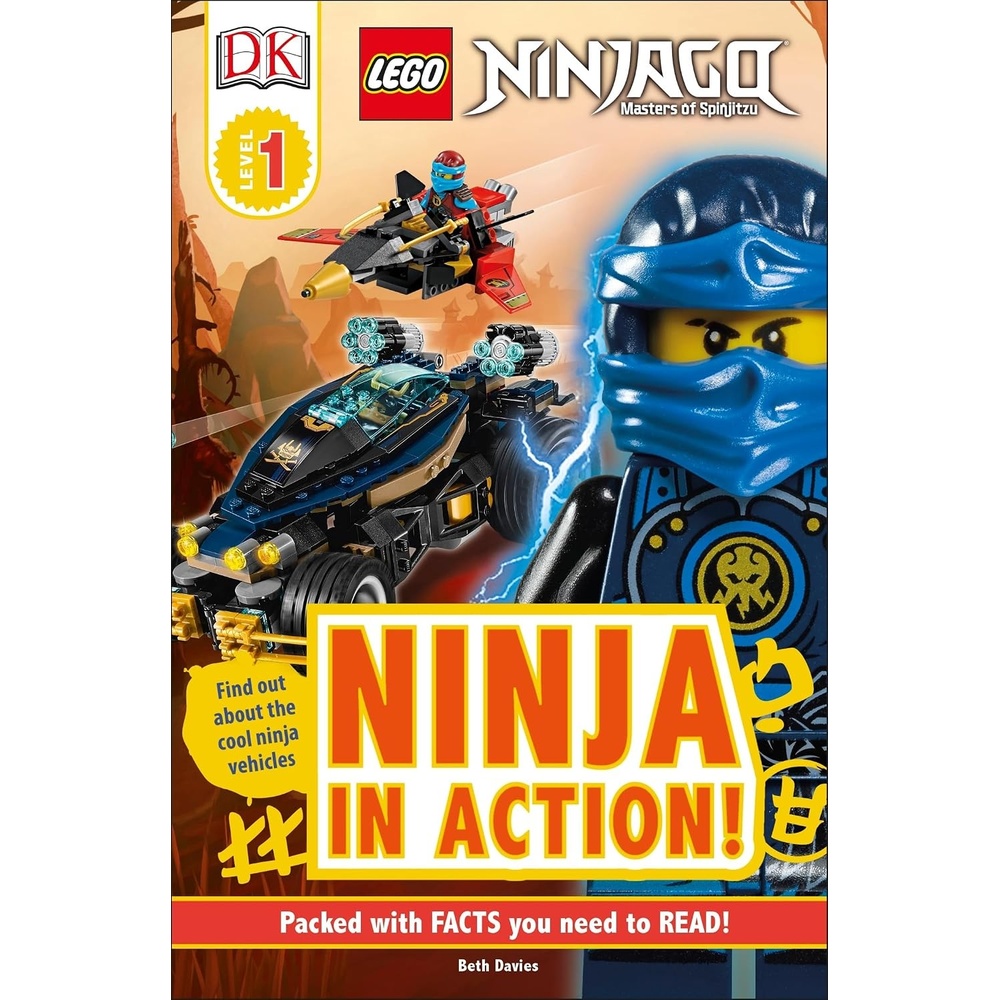 image:imageDK Readers L1 LEGO NINJAGO Ninja in Action DK Readers Level 1