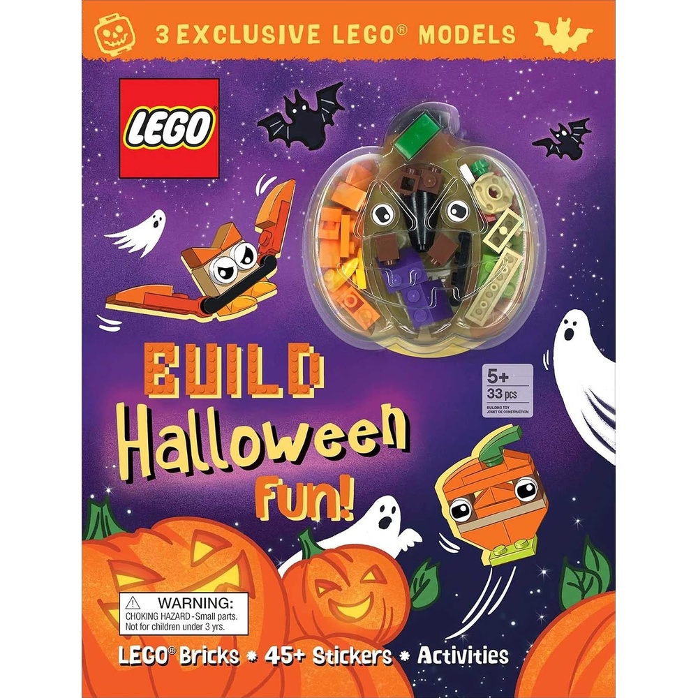 image:imageLEGO Books Build Halloween Fun Activity Book with Minifigure