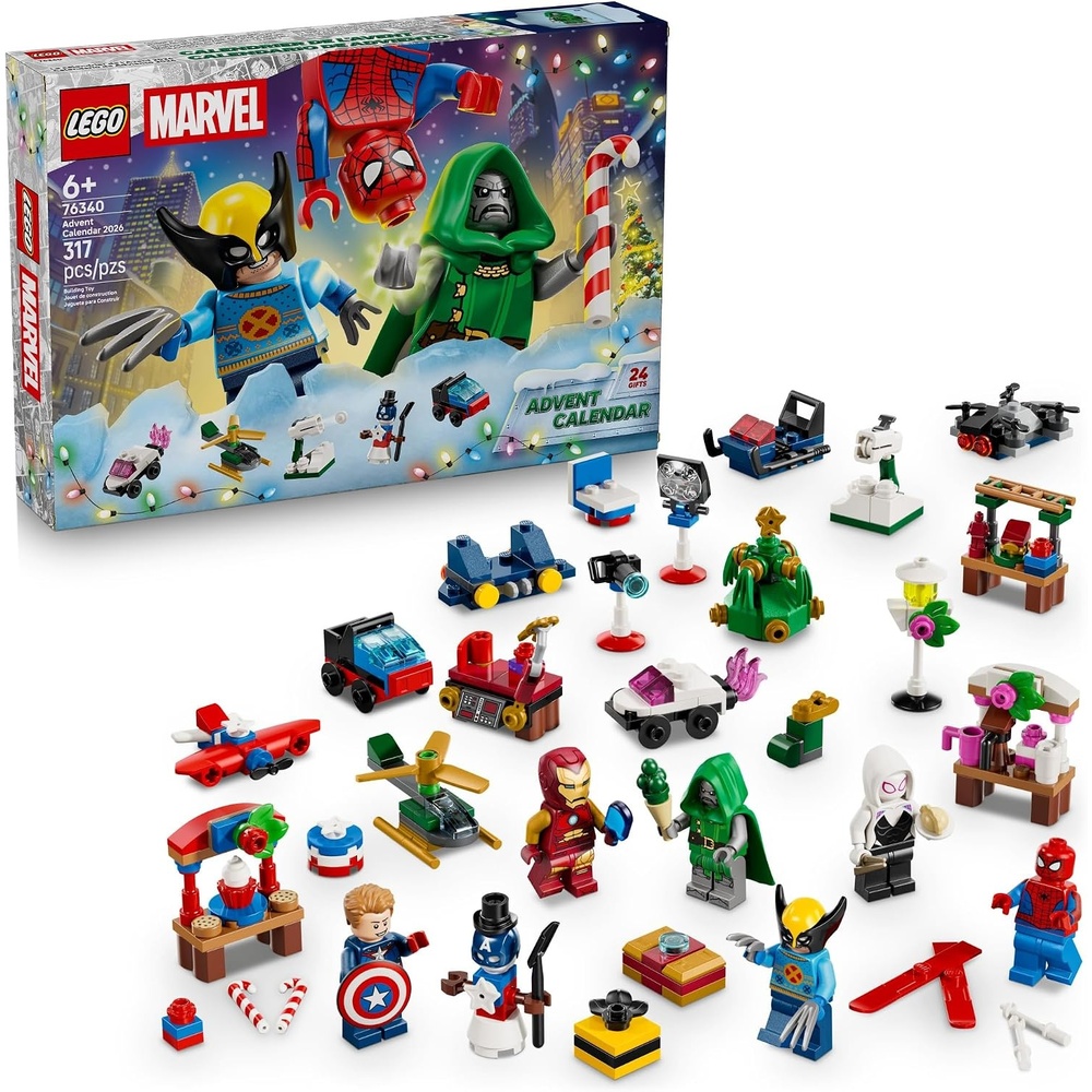 image:imageLEGO Marvel Advent Calendar 2026 76340