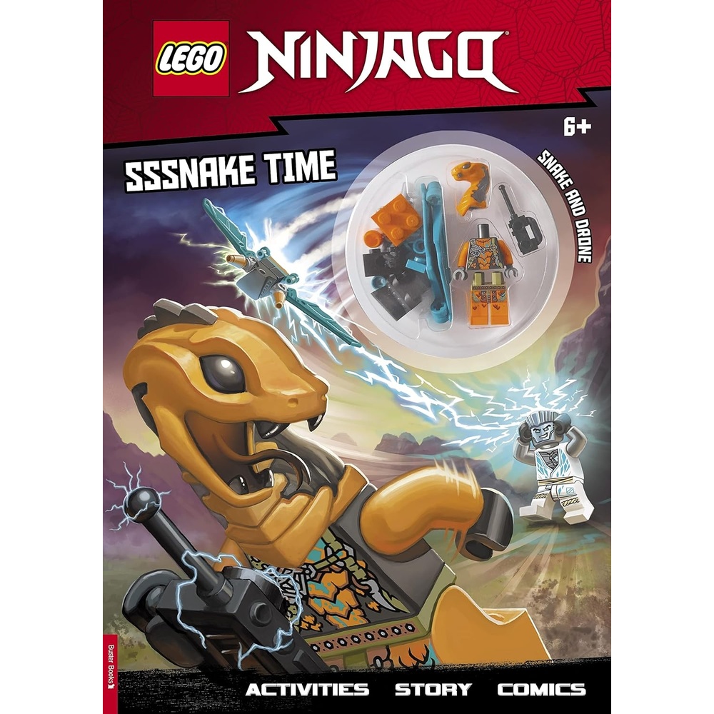 image:imageLego R Ninjago R Sssnake Time Activity Book with Snake Warrior Minifigure