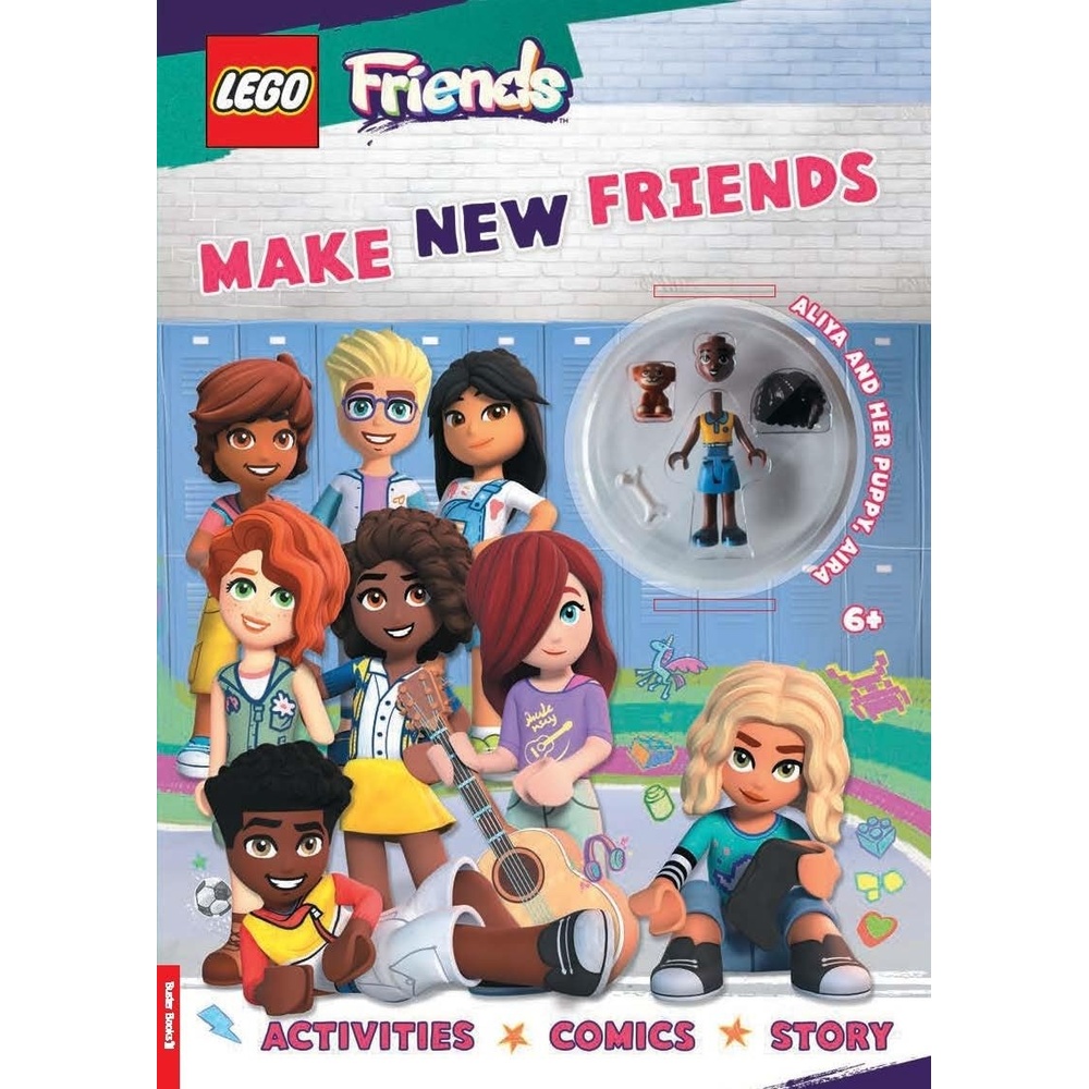 image:imageMichael OMara Books Lego R Friends Make New Friends with Aliya MiniDoll and Aira Puppy