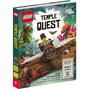 Buster Books LEGO Books Temple Quest (with adventurer minifigure, nine buildable models, play scenes and over 90 LEGO elements).