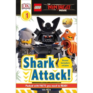 DK Readers L1: The LEGO® NINJAGO® MOVIET: Shark Attack! (DK Readers Level 1)