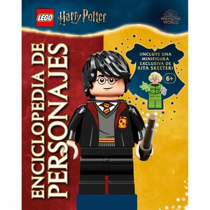 LEGO Harry Potter Enciclopedia de personajes (Character Encyclopedia): Con una minifigura exclusiva de LEGO Harry Potter (Spanish Edition)