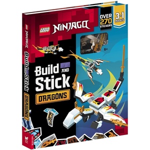 LEGO® NINJAGO® Build and Stick: Dragons (LEGO® Build and Stick Activity Box)