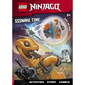 Lego (R) Ninjago (R): Sssnake Time Activity Book (with Snake Warrior Minifigure)