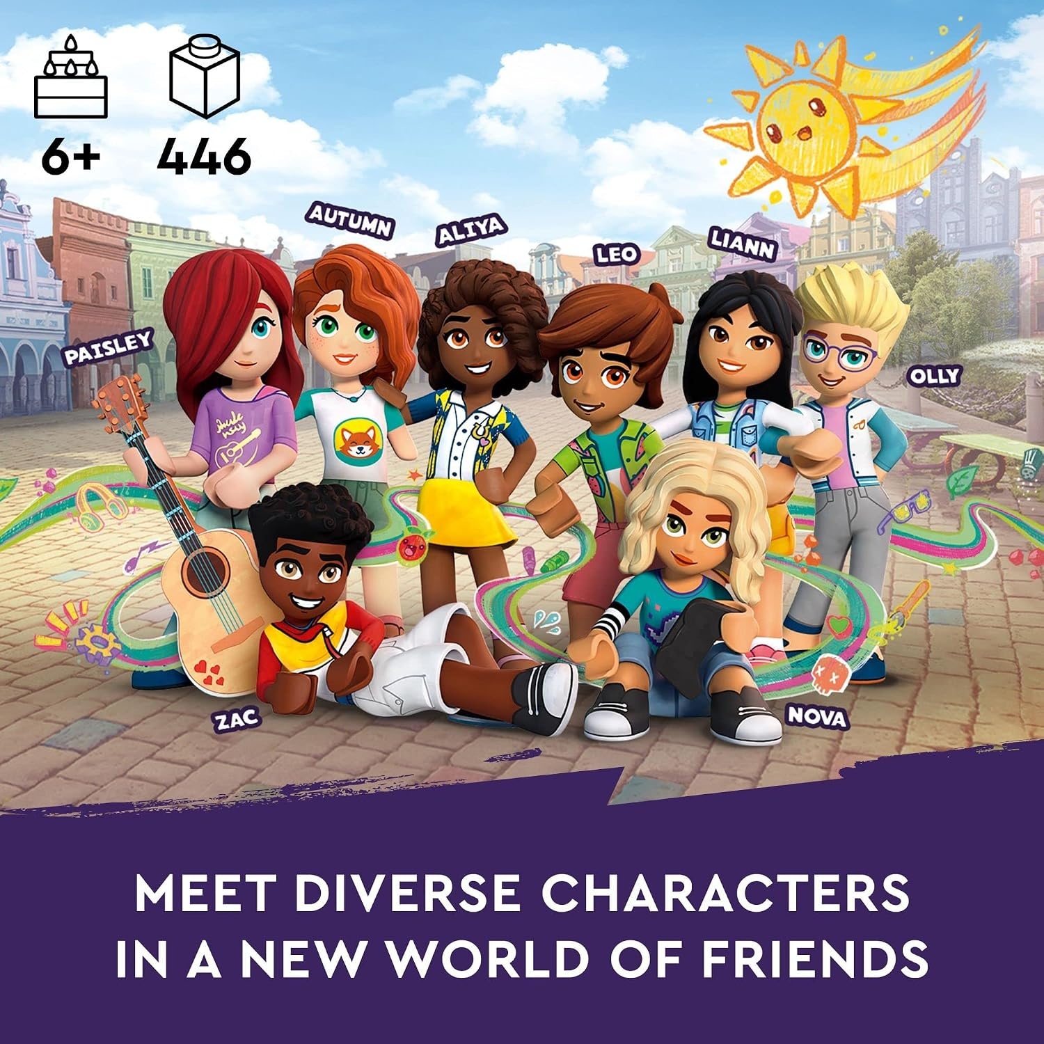 image:imageLEGO Friends Newsroom Van 41749 Building Toy Set Creative Fun for Ages 6 Includes Accessories So Kids Can Pretend to Film and Report The News A Fun Birthday Gift for Kids Who Love Role Play