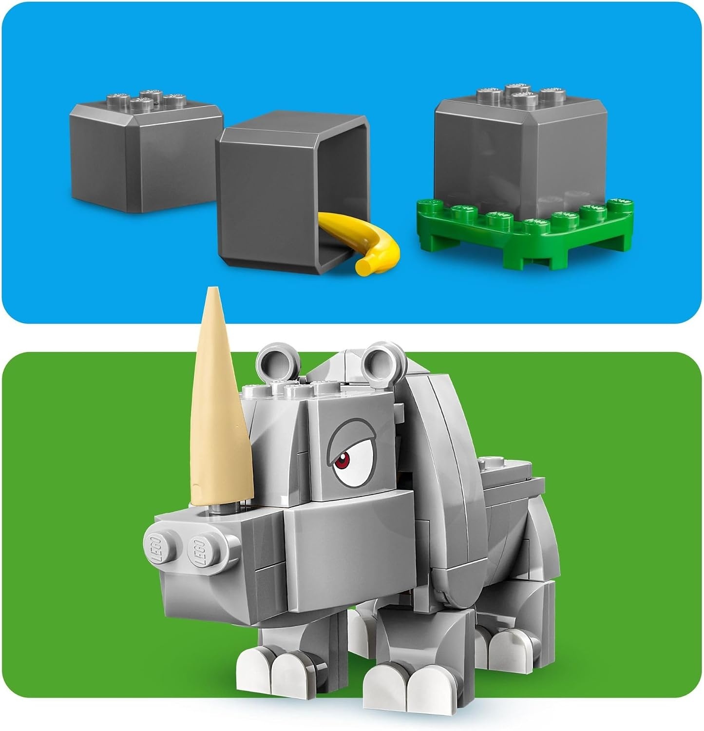 image:imageLEGO Super Mario Rambi The Rhino Expansion Set 71420 Game Inspired Building Toy Set to Combine with a Starter Course This Collectible Super Mario Bros Toy Makes a Great Gift for Kids Ages 7 and Up