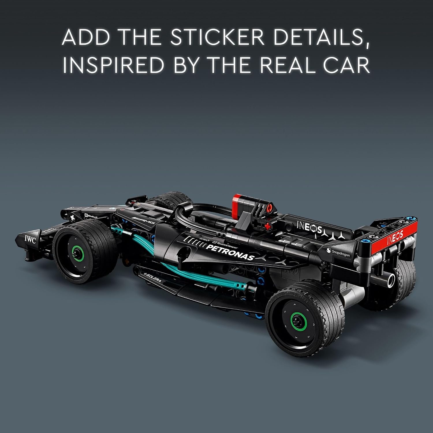 image:imageLEGO Technic MercedesAMG F1 W14 E Performance PullBack Car Toy Vehicle Building Set for Boys and Girls Mercedes Race Car Toy Model Gift for Kids Ages 7 and Up 42165