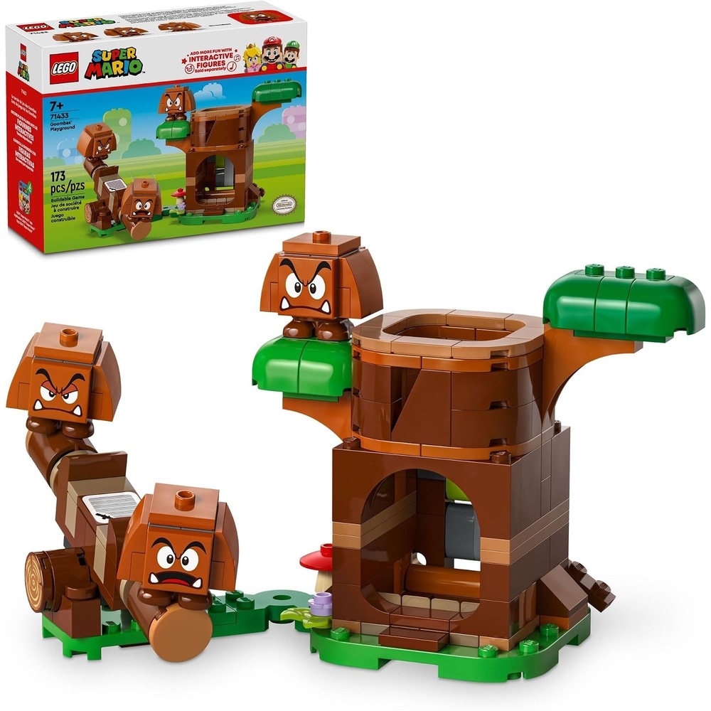 image:imageLEGO Super Mario Goombas Playground Nintendo Collectibles for Kids Buildable Seesaw Super Mario Toy Playset 3 Figures Gift for Boys Girls and Any Fan Ages 7 and Up 71433
