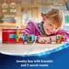 LEGO ǀ Disney Snow White’s Jewelry Box, Snow White and The Evil Queen Mini Doll Figures, Building Toy for Kids, Birthday Gift for 6 Years Old Girls and Boys, Play Disney Bracelet, 43276