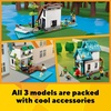 LEGO Creator 3 in 1 Cozy House Building Toys – Toy Figures & Pretend Play Playsets for Boys & Girls, Ages 8+ – 3 Building Options – Gift for Birthdays – 31139