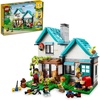 LEGO Creator 3 in 1 Cozy House Building Toys – Toy Figures & Pretend Play Playsets for Boys & Girls, Ages 8+ – 3 Building Options – Gift for Birthdays – 31139