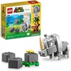 LEGO Super Mario Rambi The Rhino Expansion Set 71420, Game Inspired Building Toy Set to Combine with a Starter Course, This Collectible Super Mario Bros Toy Makes a Great Gift for Kids Ages 7 and Up