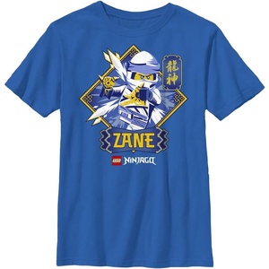 Fifth Sun Kids’ Lego Ninjago Zane Badge Boys Short Sleeve Tee Shirt