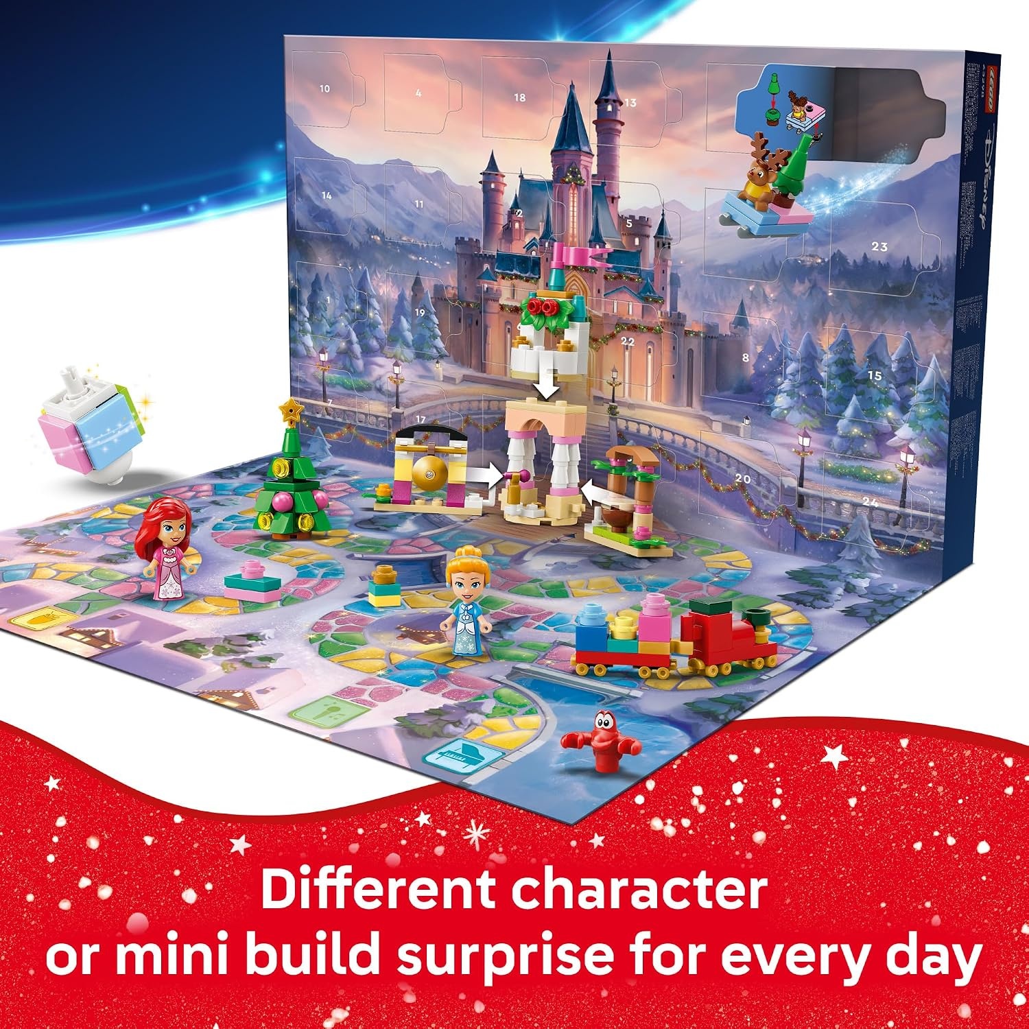 image:imageLEGO Disney Princess Advent Calendar 2026 43298