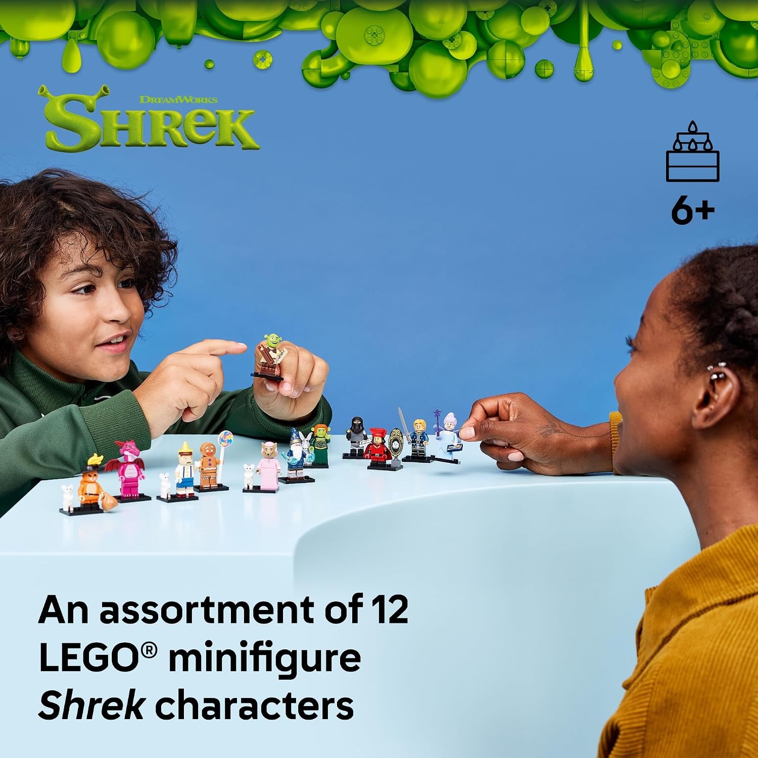image:imageLEGO Minifigures Shrek Series 6Pack 66815