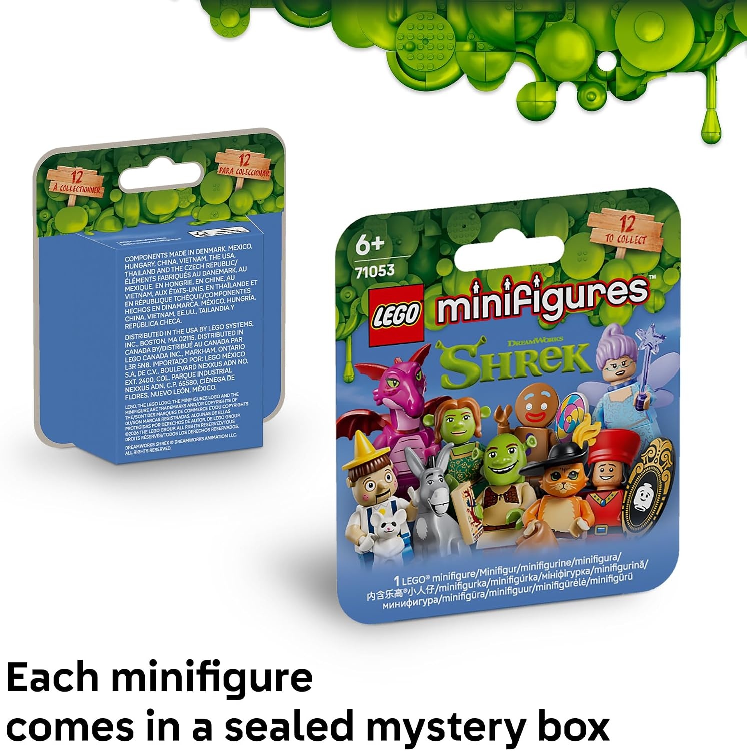 image:imageLEGO Minifigures Shrek Series 6Pack 66815