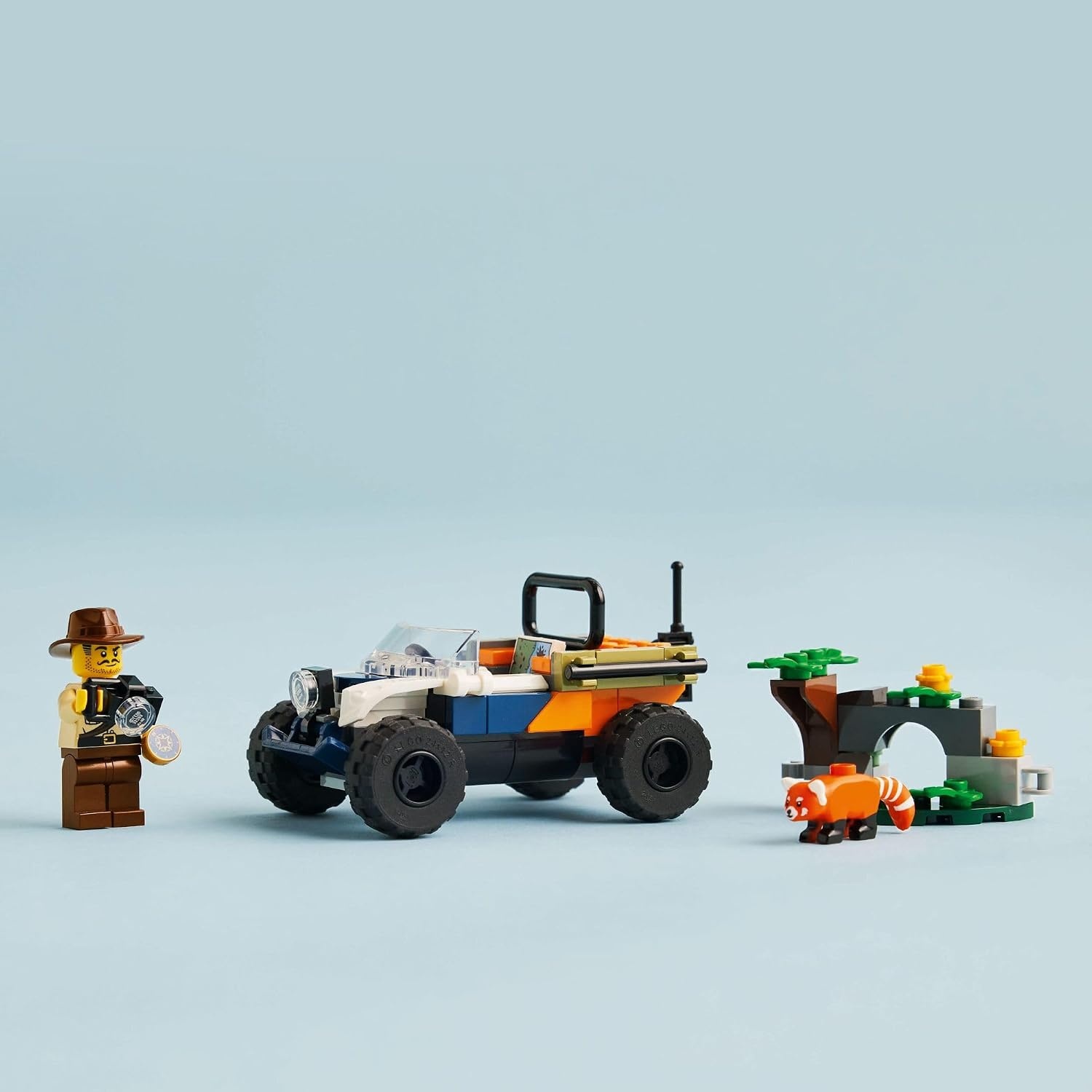 image:imageLEGO City Jungle Explorer ATV Red Panda Mission Car Toy Fun Summer Toy for Kids Ages 6 and Up Jungle Explorer Minifigure amp Animal Figure Included Outdoor Gift Idea for Adventure Fans 60424